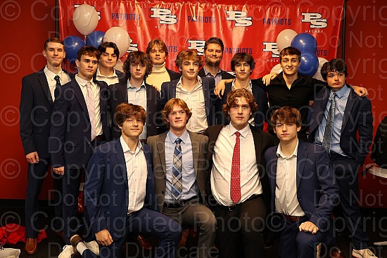 PS Varsity Hockey Senior Pics 11-22-23