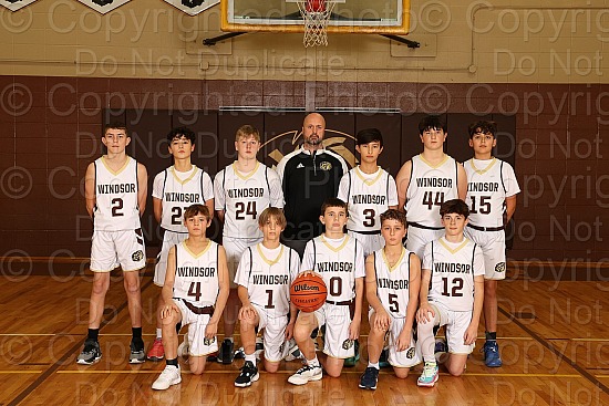 Windsor 7th Grade Boys Basketball 12-18-23