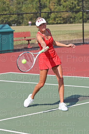 Visitation JV White Tennis Seniors 09-10-25